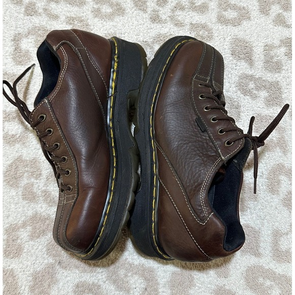 Dr. Martens Other - Dr. Martens Low Top Oxford‎ Shoes Mens Brown Leather Platform